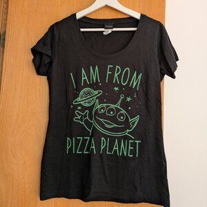 Disney Store Toy Story Alien I am from Pizza Planet Women's Size M